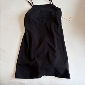 lululemon athletica Black Spaghetti Strap Mini Dress